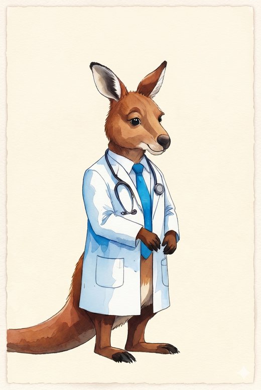Lou the kangaroo